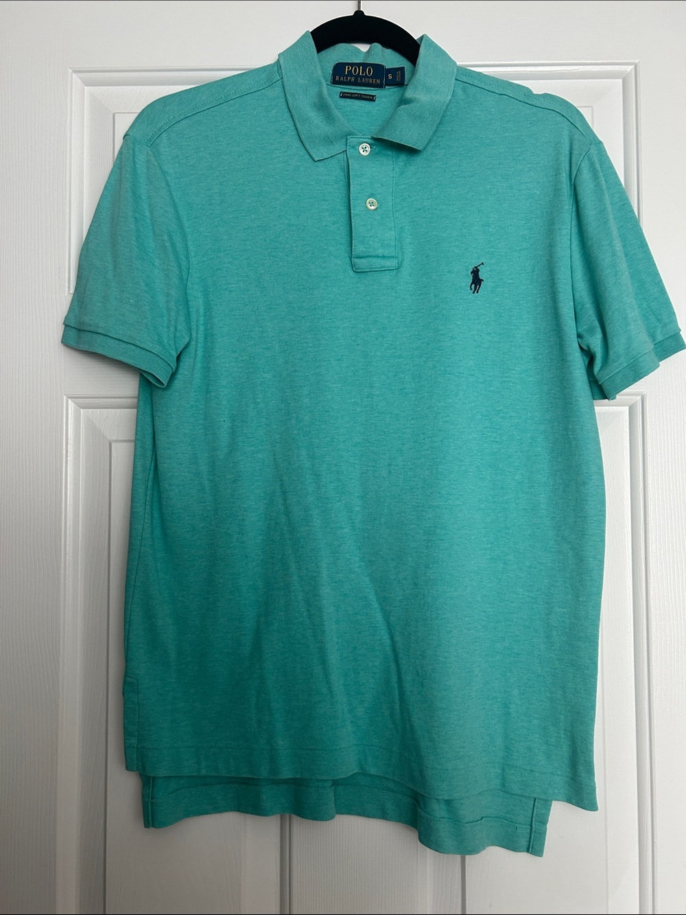 Polo by Ralph Lauren Men’s Seafoam Green Short-Sleeve Polo